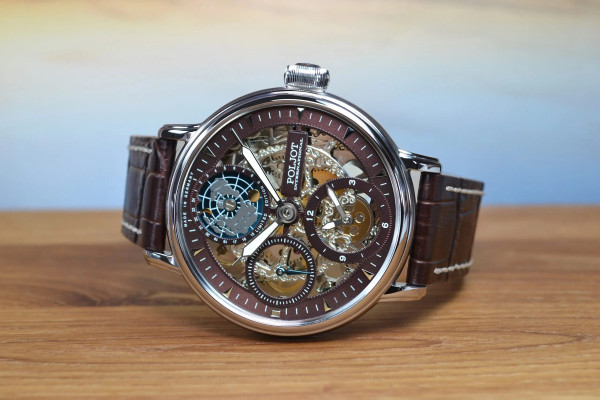 POLJOT INTERNATIONAL GLOBETROTTER 43MM LIMITED EDITION 300PIECES 9730.2940554