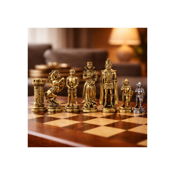 Метални фигури за шах Richard No.4 5111.511