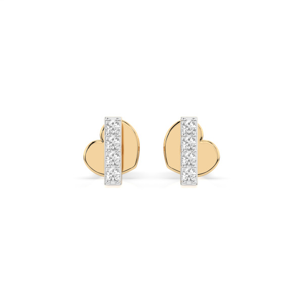 CARA DIAMANTI Златни обеци с диаманти K102-10069Y