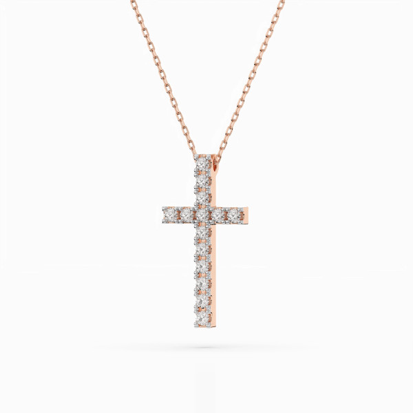 Cara колие с диаманти 0.20 ct – ЗЛАТНО БИЖУ 14К K104-10025R/14K