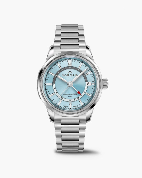 Часовник NORQAIN Freedom 60 GMT 40mm N2100.22S01.A01 с ледено син циферблат – classicwatches.bg