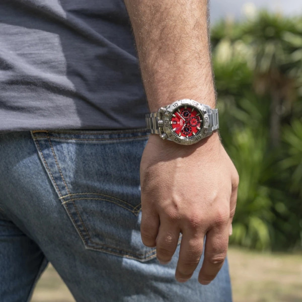 festina спортен часовник 10 atm червен модел classicwatches.bg