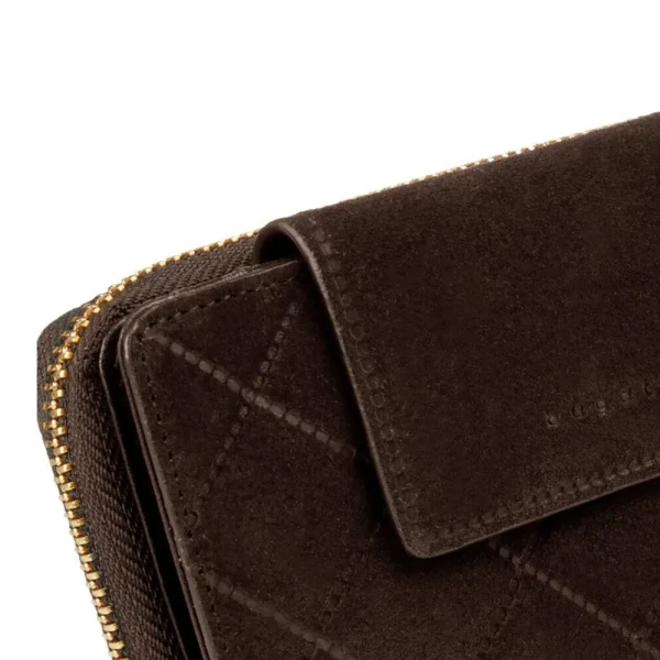 Дамски портфейл Bugatti - Fabia M, RFID защита, тъмнокафяв