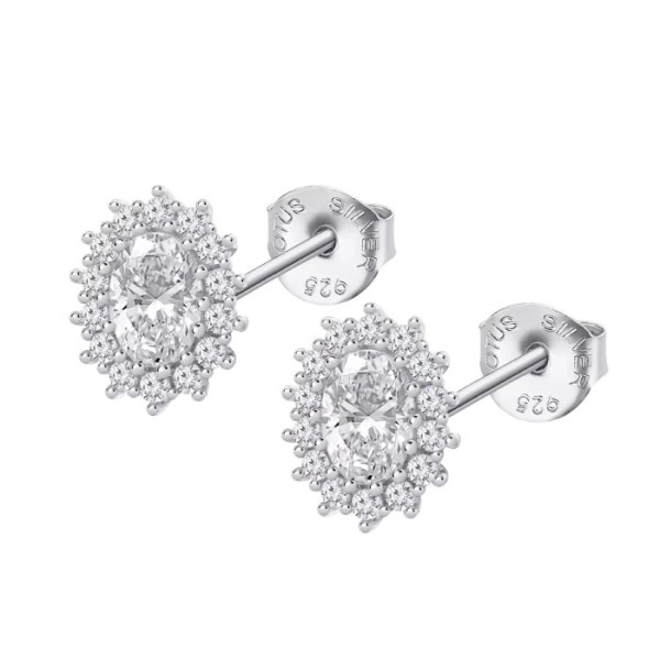 LOTUS SILVER WOMEN'S SILVER SILVER EARRINGS LP3459-4/2