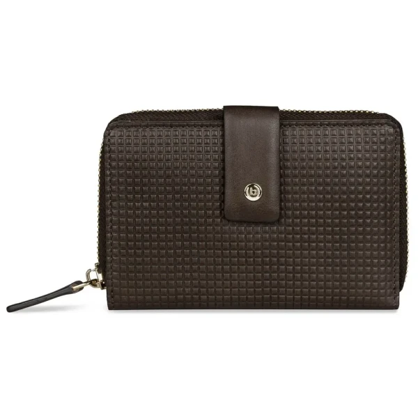 Дамски портфейл Bugatti - Noemi M, RFID защита, тъмнокафяв
