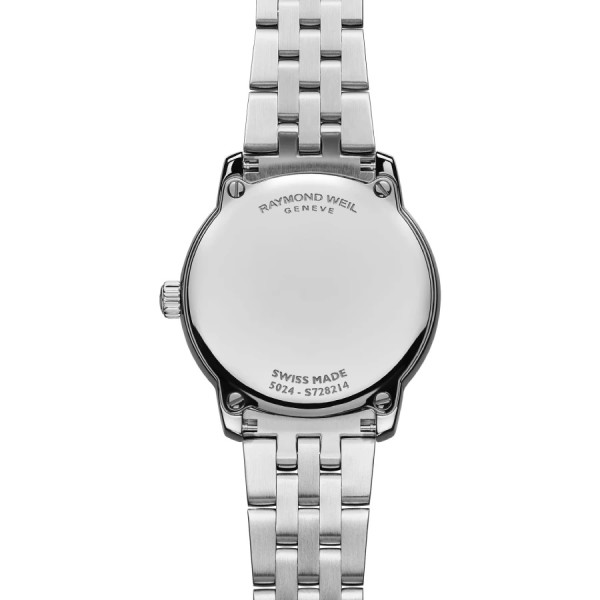 raymond weil 5024-st-97081 дамски часовник с бял седефен циферблат classicwatches.bg