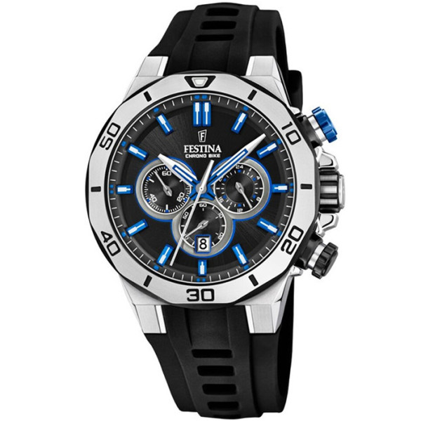 FESTINA CHRONO BIKE 44MM MEN`S WATCH F20449/2