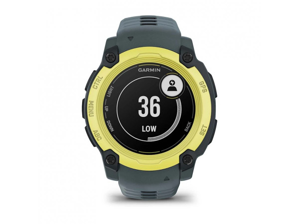 ЧАСОВНИК GARMIN INSTINCT E 40MM ELECTRIC LIME С TWILIGHT КАИШКА 010-02932-01