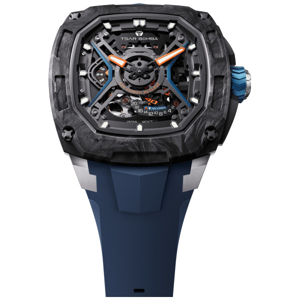 TSAR BOMBA Dark Matter 5 Automatic Blue TB8605-02