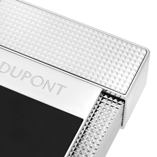 Настолна запалка S.T.Dupont Table Lighter Black / Chrome T20101