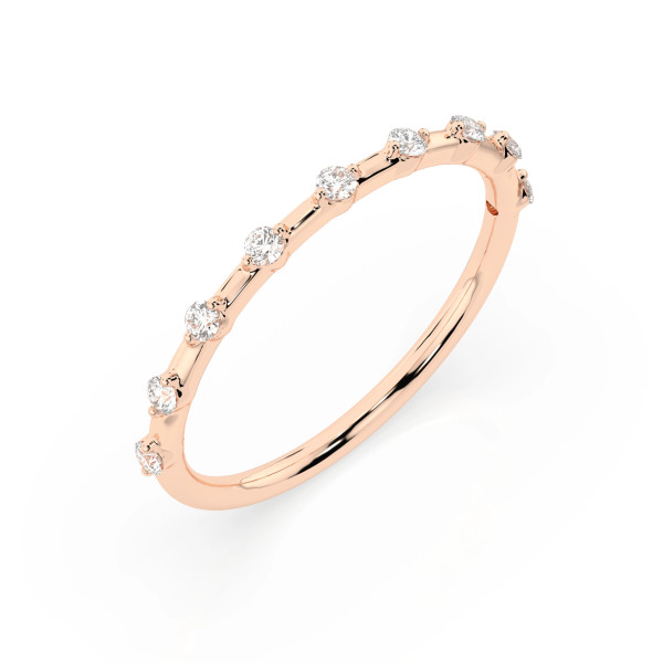 Cara пръстен с диаманти 0.18 ct – ЗЛАТНО БИЖУ 14К K101-10145R/14K
