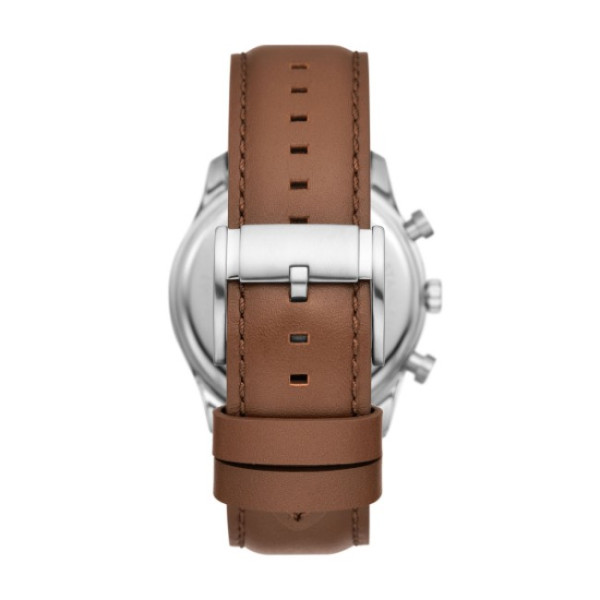 Fossil часовник със зелено лице и кожена каишка pro planet classicwatches.bg
