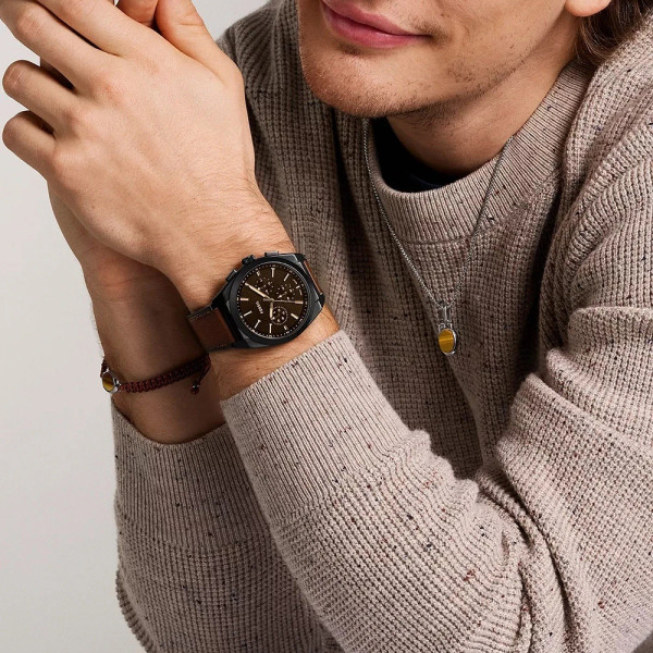 fossil fs6108 елегантен мъжки часовник класически дизайн classicwatches.bg