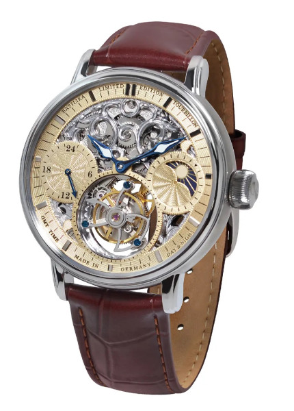 POLJOT INTERNATIONAL TOURBILLON SKELETON GMT 43MM LIMITED EDITION 100PIECES  3360.T05