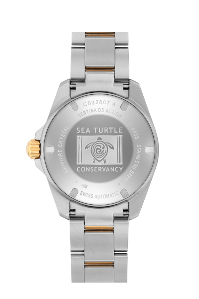 CERTINA DS ACTION SEA TURTLE CONSERVANCY SPECIAL EDITION 38MM  C032.807.22.041.10
