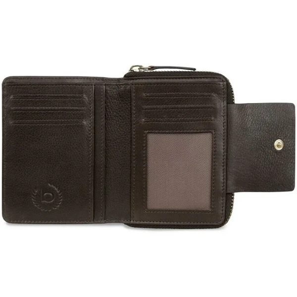 Дамски портфейл Bugatti - Fabia S, RFID защита, тъмнокафяв