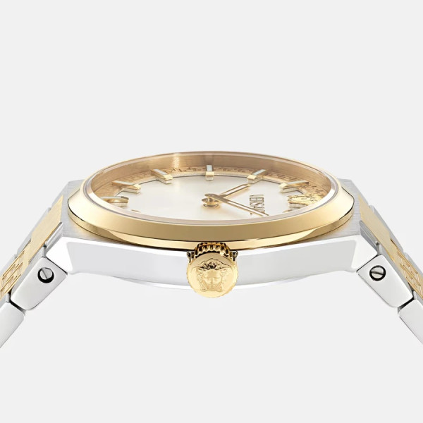 Swiss made часовник candino златен модел със стоманена верижка classicwatches.bg