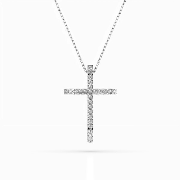 Cara колие с диаманти 0.14 ct – ЗЛАТНО БИЖУ 14К K104-10026W/14K