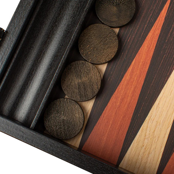 BACKGAMMON FOR GAME MANOPOULOS - WENGE, 47X38 CM