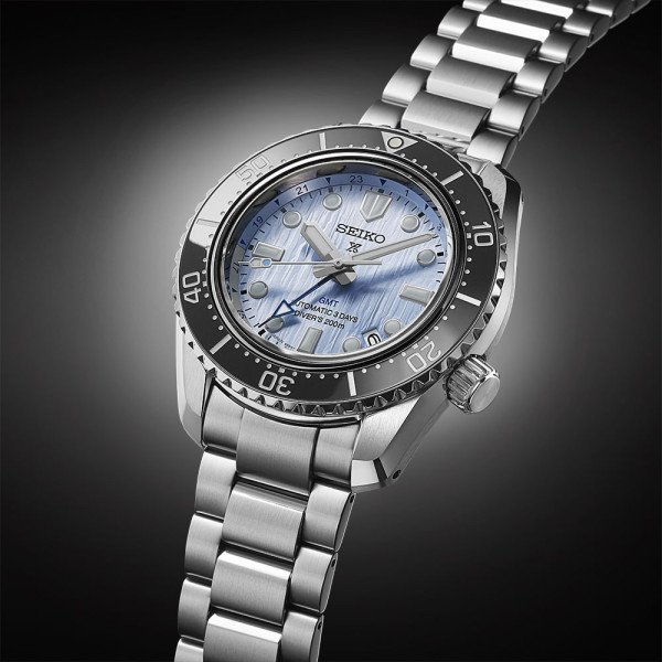 SEIKO PROSPEX AUTOMATIC G.M.T DIVERS WATCH 110TH ANNIVERSARY OF WATCH MAKING LIMITED EDITION SPB385J1