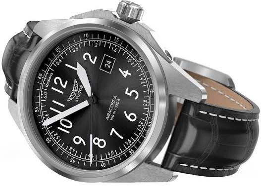 aviator v.1.38.0.322.4 черен циферблат ClassicWatches.bg