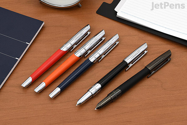  РОЛЕР S.T.DUPONT DEFI MILLENIUM SILVER AND MATT ORANGE 402737