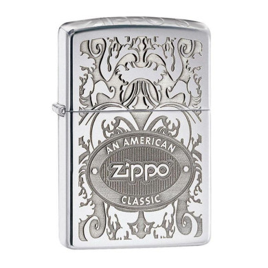 Запалка Zippo 24751 Gleaming Patina Polished Chrome