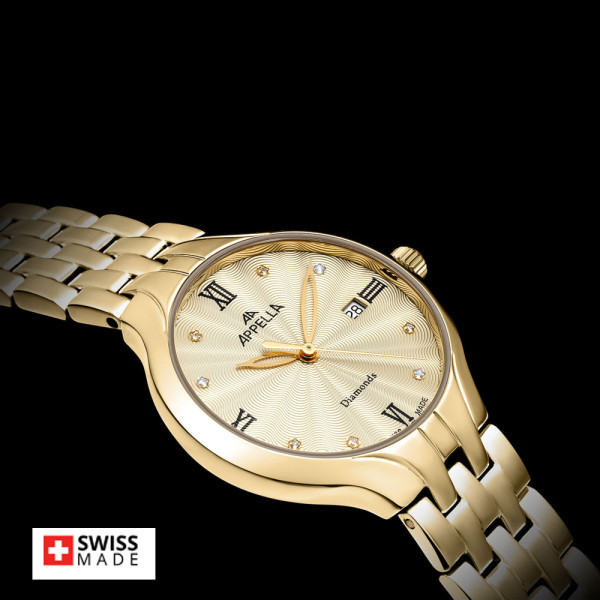 Appella L50000.1181DQ дамски часовник с диаманти ClassicWatches.bg