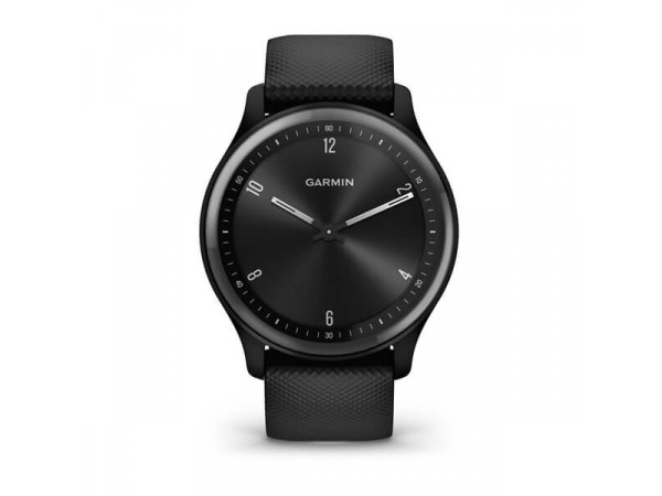 GARMIN VIVOMOVE SPORT BLACK КОРПУС И СИЛИКОНОВА КАИШКА С SLATE АКЦЕНТИ 010-02566-00