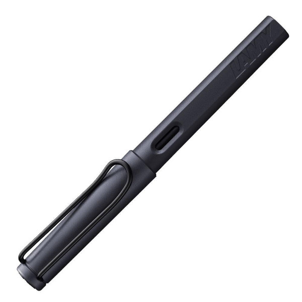 FOUNTAIN PEN LAMY SAFARI - STEEL BLACK, F NIB