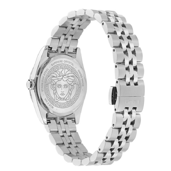 швейцарски часовник versace дамски сребрист модел classicwatches.bg