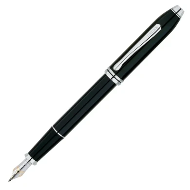 Писалка Cross Townsend - Black/Platinum, F