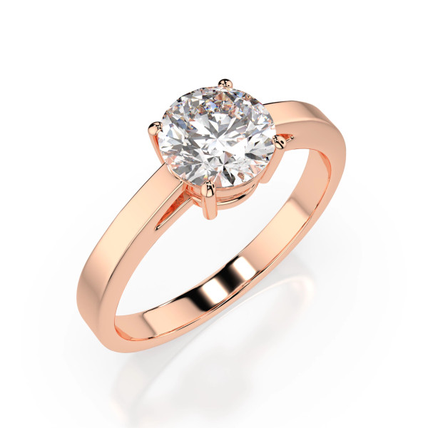 Cara пръстен с диамант 0.70 ct GIA сертификат – ЗЛАТНО БИЖУ 14К K101-10012/1R(5.7)/14K