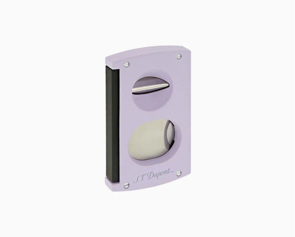 Резачка за пури S.T.Dupont MATT LILAC DOUBLE BLADE CIGAR CUTTER 3462