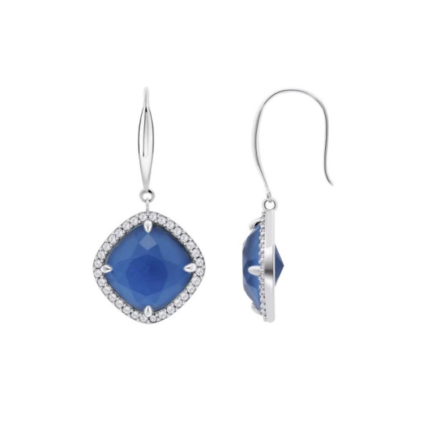 LOTUS SILVER SILVER EARRINGS LP3921-4/1