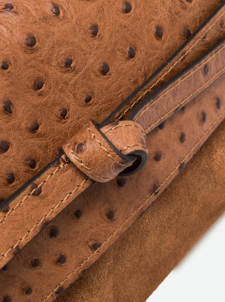 Дамска чанта Gianni Chiarini Belty BS 12546 CM-STEMU-099 Cognac