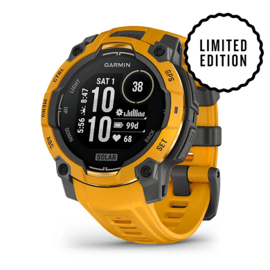 ЧАСОВНИК GARMIN INSTINCT® 3 45 ММ SOLAR С SUNBURST/GREY КАИШКА 010-02934-02