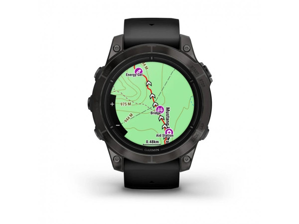 GARMIN EPIX PRO GEN2 SAPPHIRE 47MM CARBON GREY DLC TITANIUM С BLACK КАИШКА 010-02803-11