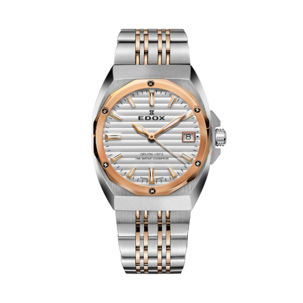 Edox Delfin 1973 Date 50504-357RM-AIR