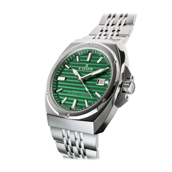 Edox Delfin 1973 Date 53032-3M-VIN