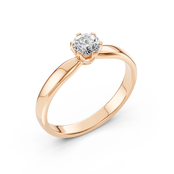 Cara пръстен с диамант 0.40 ct GIA сертификат – ЗЛАТНО БИЖУ 14К K101-10040R(4.7)/14K