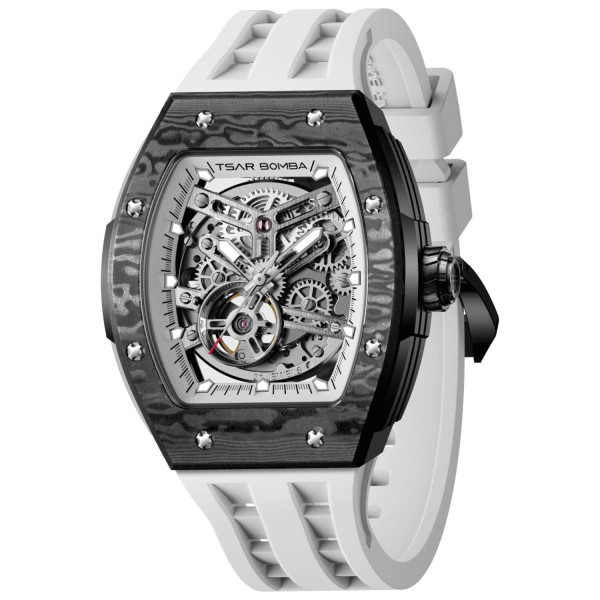 TSAR BOMBA T-Elemental Carbon Fiber Elite White TB8228CF-03