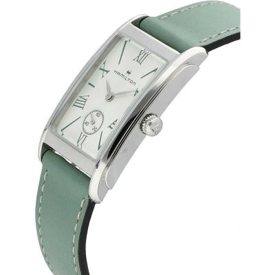 Hamilton Ardmore Lady H11221014 – дамски часовник с мента кожена каишка – ClassicWatches.bg