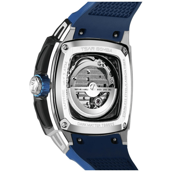 TSAR BOMBA Dark Matter 5 Automatic Blue TB8605-02