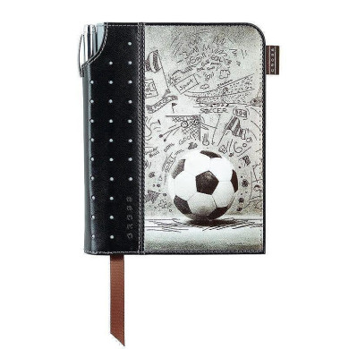 Тефтер А6 Cross Signature Black Football