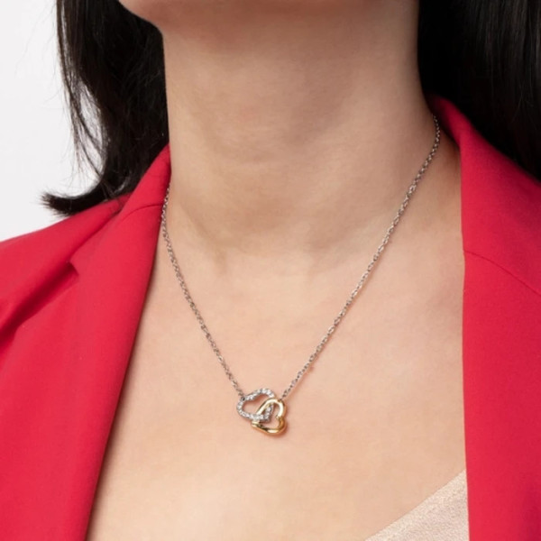 LOTUS STYLE STEEL NECKLACE LS2117-1/1