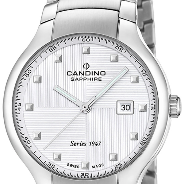 Мъжки швейцарски часовник candino c4792 1 със сапфир стъкло classicwatches.bg
