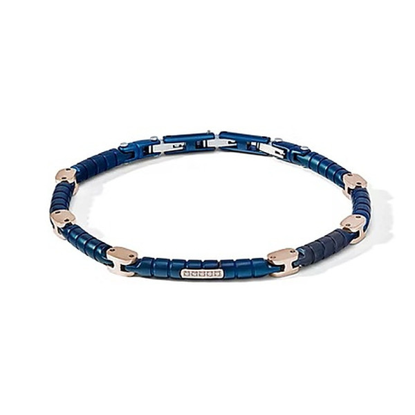 COMETE BRACELET STEEL, DIAMONDS UBR1158