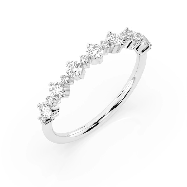 Cara пръстен с диаманти 0.42+0.08 ct – ЗЛАТНО БИЖУ 14К K101-10147W/14K