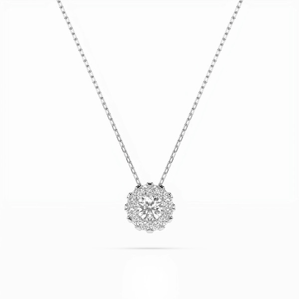 Cara колие с диаманти 0.10+0.10 ct – ЗЛАТНО БИЖУ 14К K104-10044W(3.0)/14K